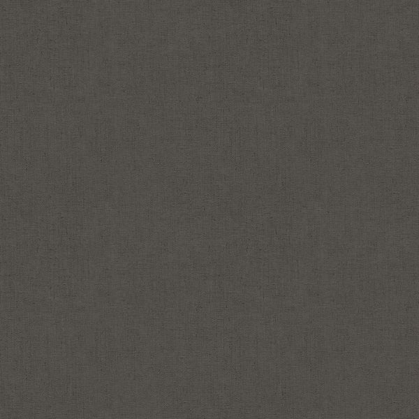 Sanders und Sanders Tapete Leinen-Optik Dunkelbraun - 53 cm x 10 m - 640040