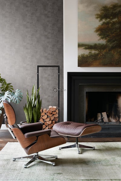 Origin Wallcoverings Tapete mit malerischem Effekt Taupe - 53 cm x 10.05 m - 347386