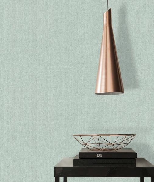 Nahaufnahme einer Tapete mit Textilstruktur