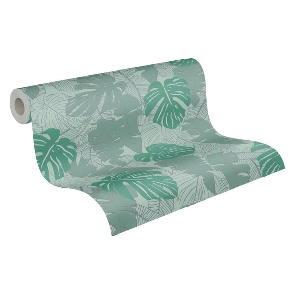 Nahaufnahme eines blauen Dekokissens aus Velours