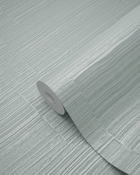 Origin Wallcoverings Tapete Steinoptik Mintgrün - 53 cm x 10.05 m - 347577