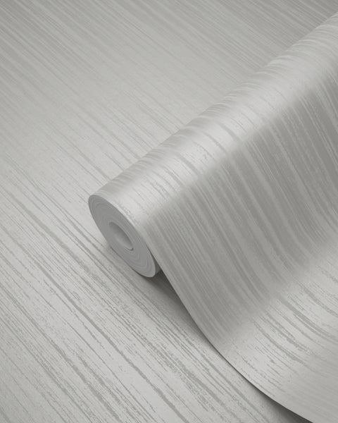 Origin Wallcoverings Tapete feine Streifen Dunkelgrau - 53 cm x 10.05 m - 346617