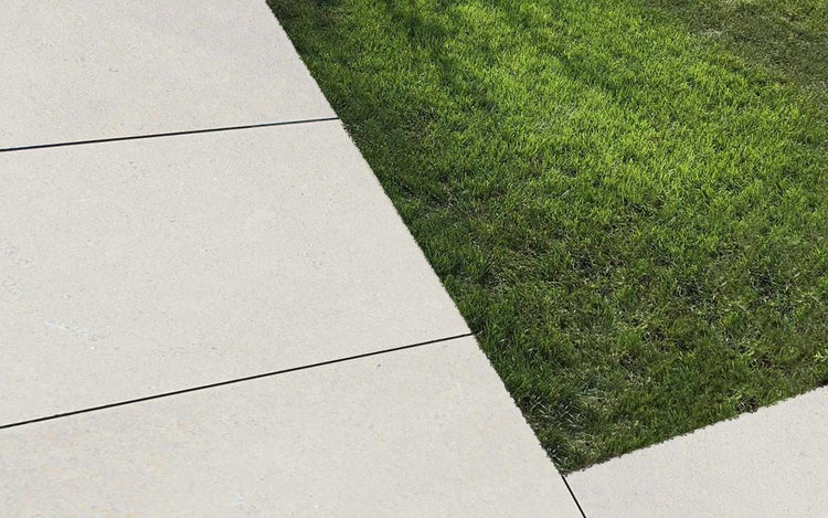 Wohnrausch Kalkstein Terrassenplatten SUES CREM 80 x 40 x 3 cm, sandgestrahlt, gebürstet, beige