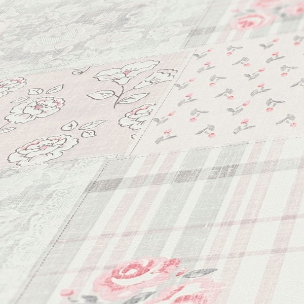 Queence Bild mit Pflanzenmotiv in schwarzem Holzrahmen