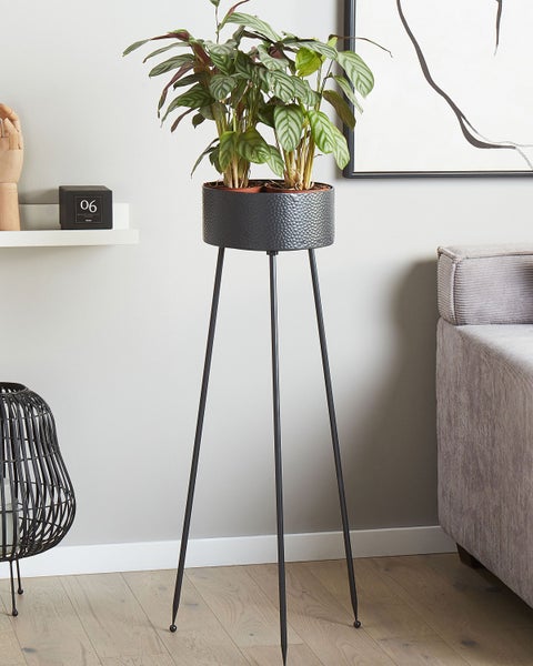 Pflanzenständer LEIKA Metall 33 cm Schwarz