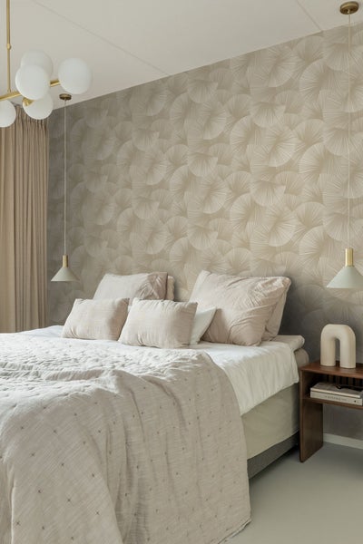 Origin Wallcoverings Tapete 3D-Muster Taupe - 0.53 x 10.05 m - 348043