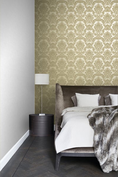 Origin Wallcoverings Tapete Ornamente Gold - 53 cm x 10,05 m - 346526