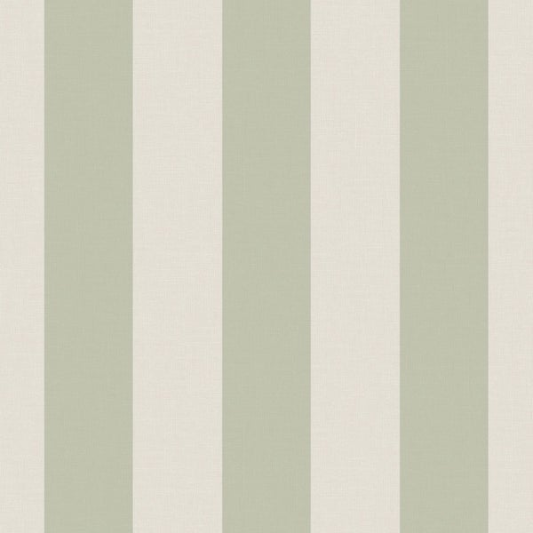 Sanders und Sanders Tapete Streifen Grün und Beige - 53 cm x 10.05 m - 640689