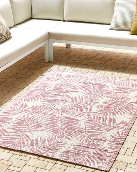 Outdoorteppich KOTA Rosa 120 x 180 cm Zweiseitig