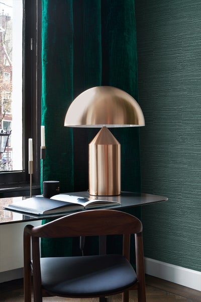 Origin Wallcoverings Tapete Steinoptik Smaragdgrün - 53 cm x 10,05 m - 347578
