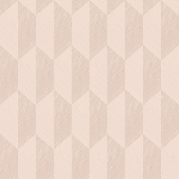 Origin Wallcoverings Tapete 3D Muster Hellrosa - 50 x 900 cm - 348031