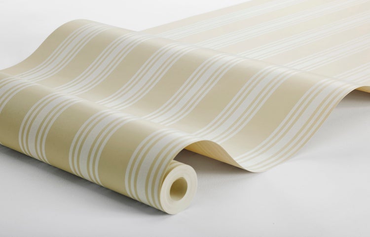 Borastapeter Tapete Streifen Beige - 53 cm x 10.05 m - 662667