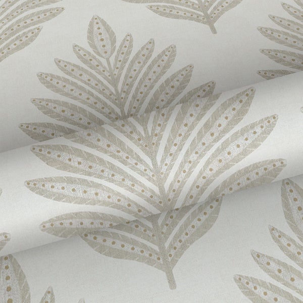 Tapetenrolle mit Blättermuster für die Wandgestaltung