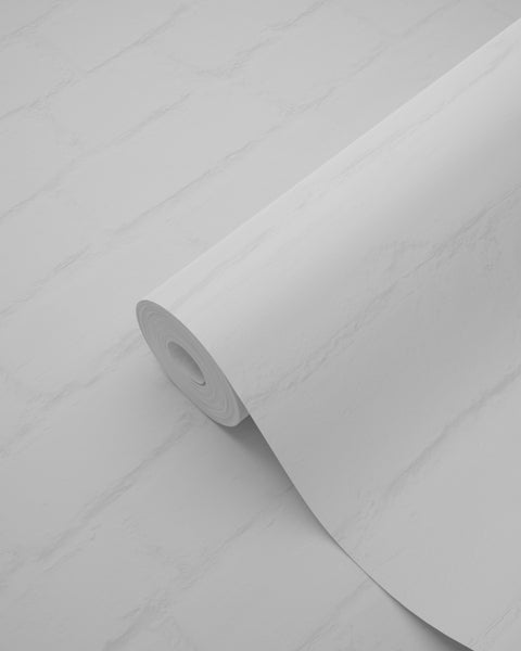 Origin Wallcoverings Tapete Stein-Optik Weiß - 53 cm x 10.05 m - 347486