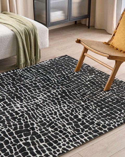 Teppich PUNGE Schwarz 200 x 300 cm