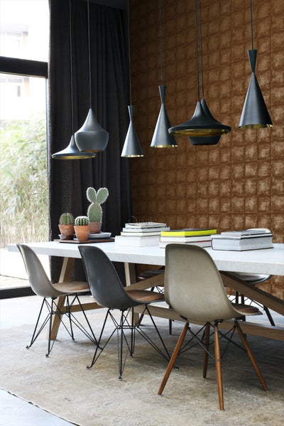 Origin Wallcoverings Tapete Uni Kupferbraun - 53 cm x 10.05 m - 326312
