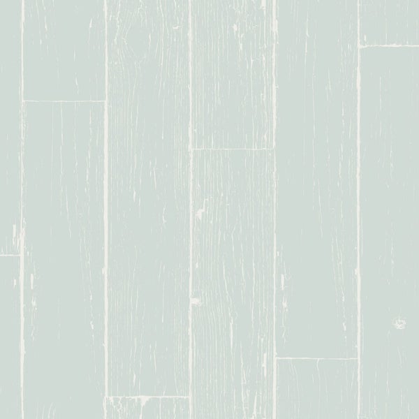 Origin Wallcoverings Tapete Holz-optik Mintgrün - 53 cm x 10.05 m - 347540