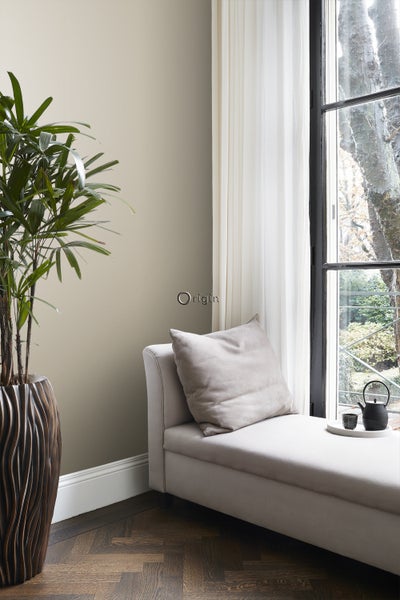 Origin Wallcoverings Tapete Uni Beige - 53 cm x 10.05 m - 345706