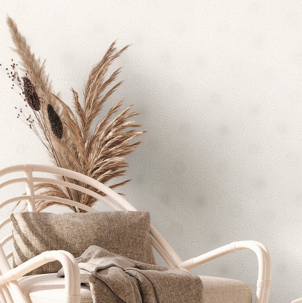 Nahaufnahme einer Rolle Tapete mit abstraktem Muster