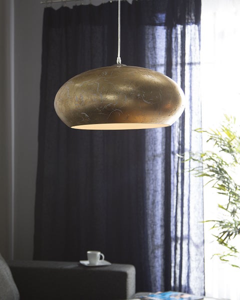 Hängeleuchte LIMNATIS Metall Gold