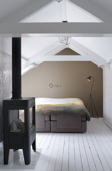 Origin Wallcoverings Tapete Uni Bronze - 53 cm x 10,05 m - 345707