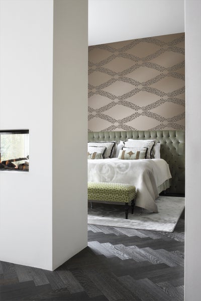 Origin Wallcoverings Tapete Ornamente Bronze und Braun - 53 cm x 10.05 m - 345747