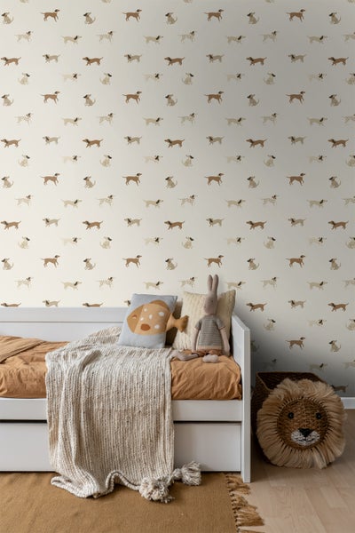 Holzhaus als Dekoration