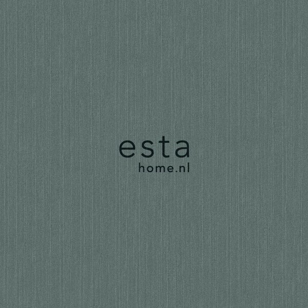ESTAhome Tapete Jeans-Optik Graugrün - 53 cm x 10.05 m - 148706