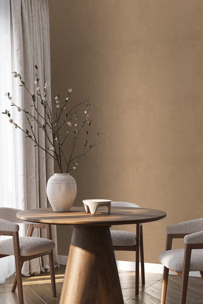 Origin Wallcoverings Tapete Betonoptik Terrakotta - 50 x 900 cm - 348070