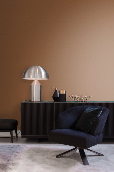 Origin Wallcoverings Tapete Ornamente Safrangelb - 53 cm x 10.05 m - 345430