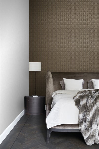 Origin Wallcoverings Tapete Ornamente Braun und Bronze - 53 cm x 10,05 m - 346537
