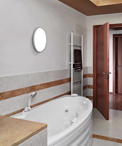 Nahaufnahme eines Lampenschirms aus Stoff