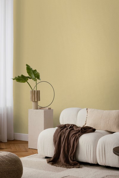 Borastapeter Tapete geometrisches Motiv Gelb - 53 cm x 10.05 m - 660759