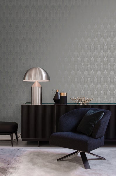 Origin Wallcoverings Tapete grafische Form Taupe - 53 cm x 10.05 m - 345918