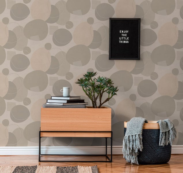 Gelbe Blätter einer Robinie im Detail