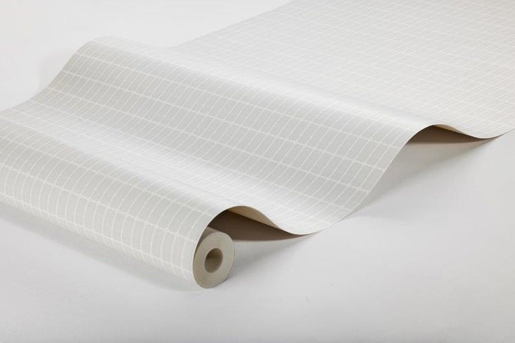 Borastapeter Tapete grafisches Motiv Grau - 53 cm x 10.05 m - 660737
