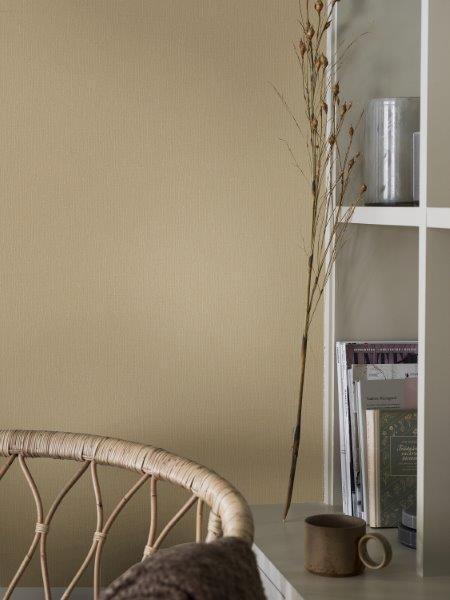 Borastapeter Tapete Uni Gelb - 53 cm x 10.05 m - 660462