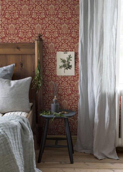 Dekorative Tapete mit floralem Muster