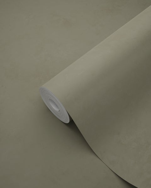 Origin Wallcoverings Tapete Betonoptik Dunkelgrün - 50 x 900 cm - 348068