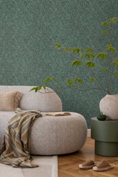 Teppich mit geometrischem Muster