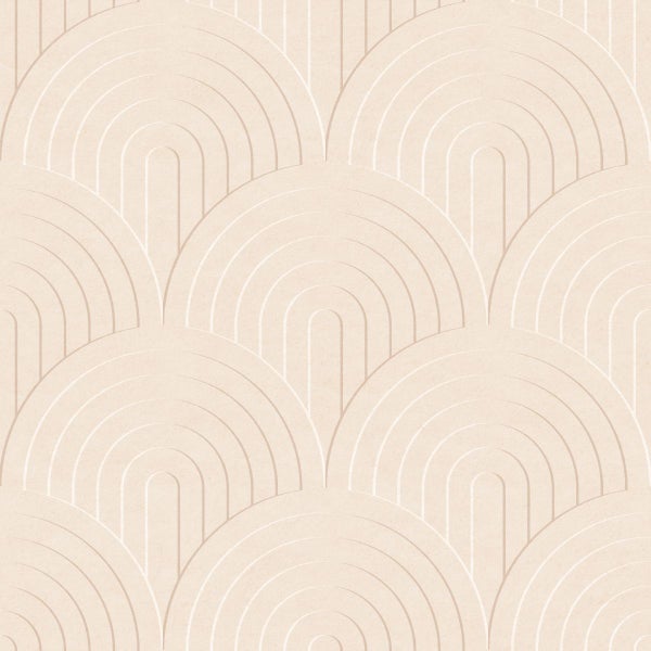 ESTAhome Tapete 3D Muster Hellbeige - 50 x 900 cm - 131106
