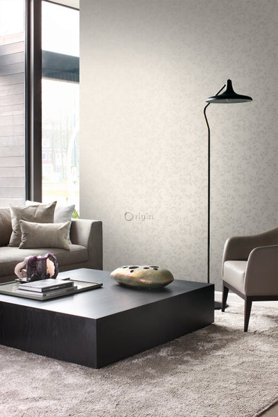 Origin Wallcoverings Tapete Blätter Beige - 53 cm x 10.05 m - 345929