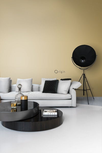 Origin Wallcoverings Tapete Uni Gold - 0,53 x 10,05 m - 347687