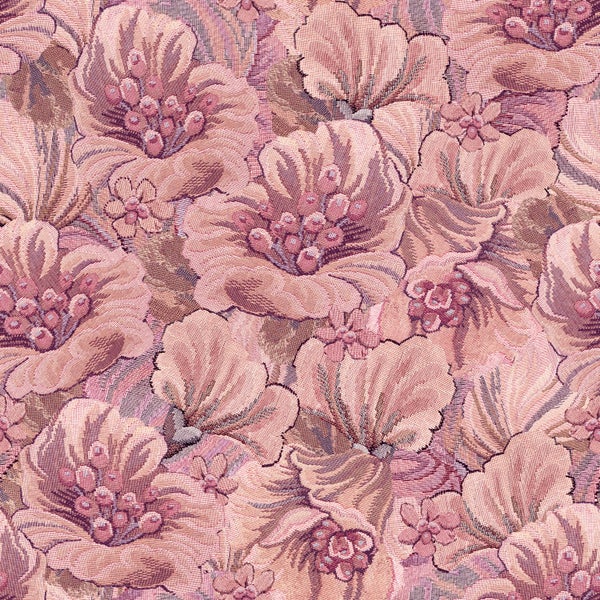 ESTAhome Tapete Blumenmuster Lila und Rosa - 50 x 900 cm - 131293