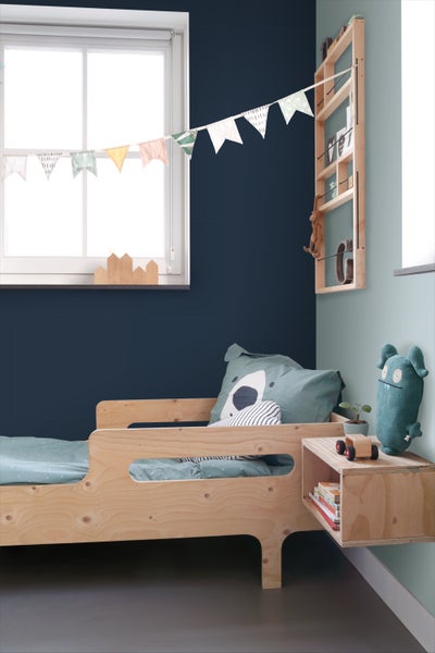 ESTAhome Tapete Uni Tintenblau - 53 cm x 10.05 m - 137010