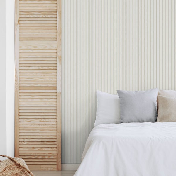 Sanders und Sanders Tapete Streifen Gelb und Beige - 53 cm x 10.05 m - 640709