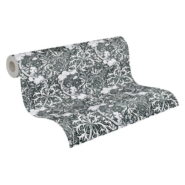 Tapetenrolle mit floralem Muster