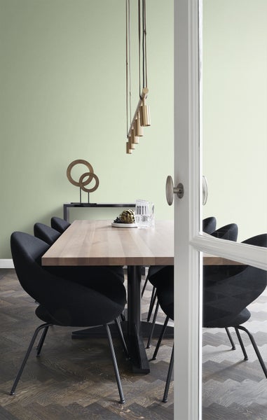 Origin Wallcoverings Tapete feine Struktur Grün - 53 cm x 10.05 m - 346507