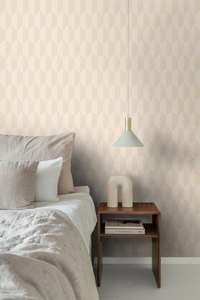 Origin Wallcoverings Tapete 3D Muster Crème-Beige - 50 x 900 cm - 348037