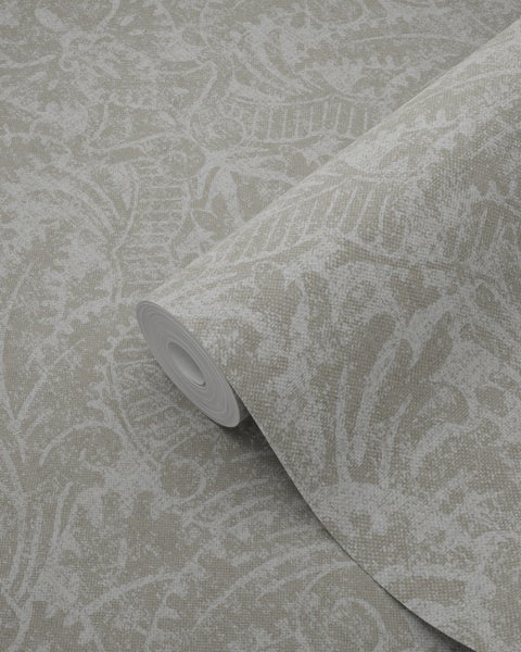 Origin Wallcoverings Tapete Ornamente Beigebraun - 53 cm x 10.05 m - 347308